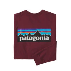 Patagonia Men's Long-Sleeved P-6 Logo Responsibili-Tee -Urban Trail Sales Store WBF22 38518 SEQR