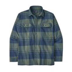 Patagonia Men's Long-Sleeved Organic Cotton Midweight Fjord Flannel Shirt -Urban Trail Sales Store WBF22 42400 LOHG