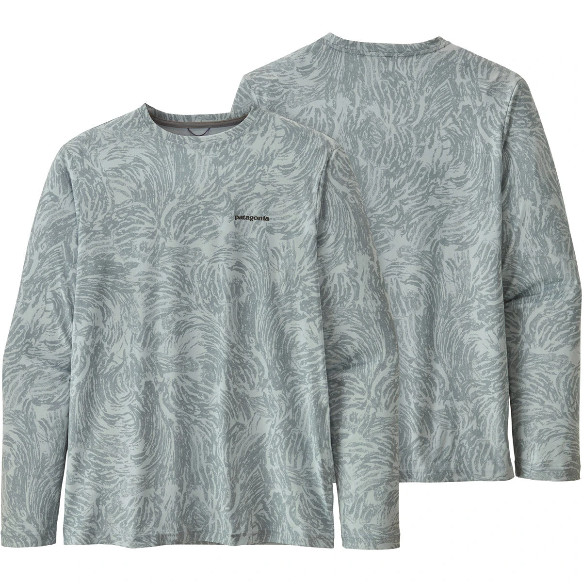 Patagonia Men's Long-Sleeved Cap Cool Daily Fish Graphic Shirt 2 Patagonia Men's Long-Sleeved Cap Cool Daily Fish Graphic Shirt - Image 2