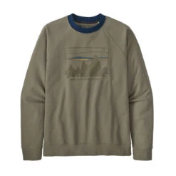 Patagonia Men's '73 Skyline Organic Crew Sweatshirt -Urban Trail Sales Store WBS22 39650 GDNG