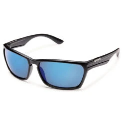 Cutout Sunglasses (Medium Fit) -Urban Trail Sales Store cutout black blue mirror polarized S CTPPUMMB N A