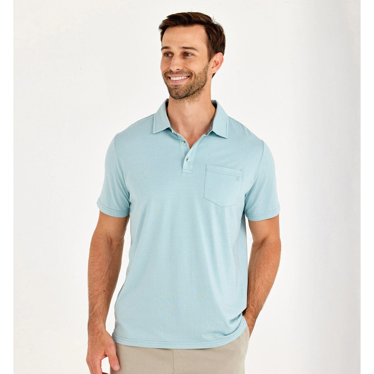 Men's Bamboo Heritage Polo 7 Men's Bamboo Heritage Polo - Image 7