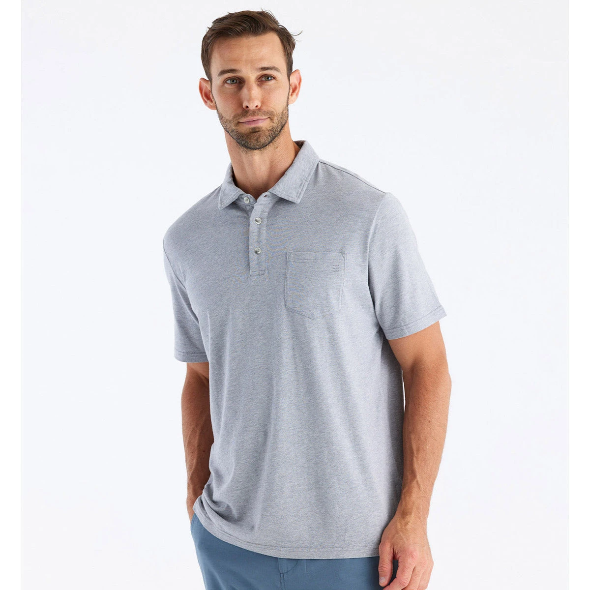 Men's Bamboo Heritage Polo 6 Men's Bamboo Heritage Polo - Image 6