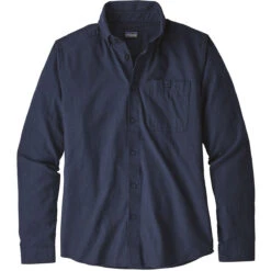 Patagonia Men's Long-Sleeved Vjosa River Pima Cotton Shirt